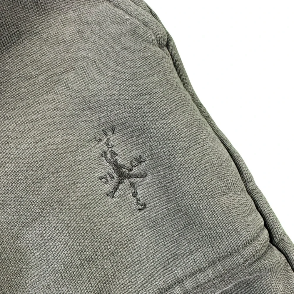 Air Jordan X Travis Scott Fleece Pants Sweatpants Size 2XL XXL Cactus Jack Green